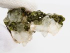 Green Epidote and Quartz Crystal Cluster Hakkari Turkey 59mm 38g H2090 — photo 8