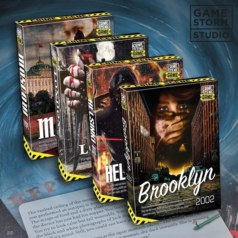 Tactic Games- Escena del Crimen Brooklyn, Multicolor (58421) - Imagen 4 de 4