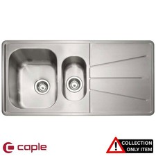 Caple Blaze 150 1.5 Bowl Stainless Steel Kitchen Sink RHD BZ150/R "GRADED"