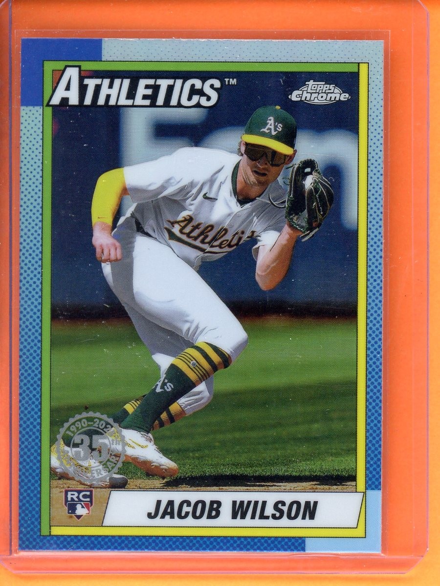 Jacob Wilson 1990 35th Anniversary Rookie 2025 Topps Chrome #90CB-18