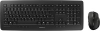 Cherry DW 5100, Kabelloses Tastatur-Maus-Set, Deutsches Layout (Qwertz), 2,4 Ghz