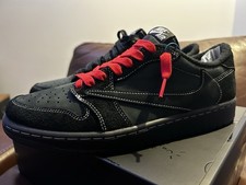 Nike Air Jordan 1 Low OG Travis Scott Black P...