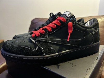 Original Nike Air Jordan 1 Low OG Travis Scott Black Phantom, EU 43/US 9,5 Retro