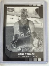 2021 Topps Archives Snapshots Gene Tenace Negative Inverse /25 SP Hand Numbered