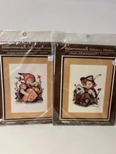 Paragon Needlecraft Hummel Stitchery Picture Chick Girl 0480 Playmates 0481 NEW