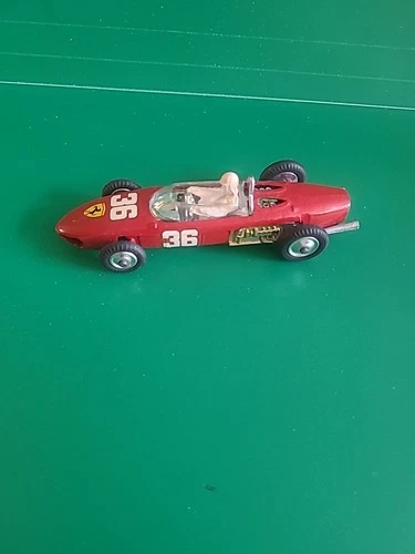 Corgi Toys #154 Sharknose Ferrari Formula 1 Grand Prix Racing Car #36 W/ BOX