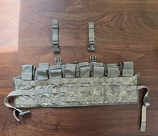 USGI MOLLE II ASSAULT PANEL ACU ARMY US MILITARY TAP CHEST RIG