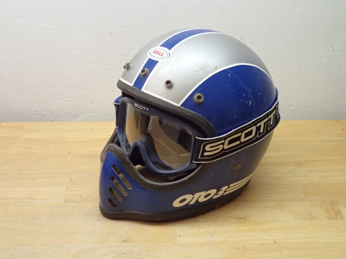 Blue Vintages Helmets for sale | eBay