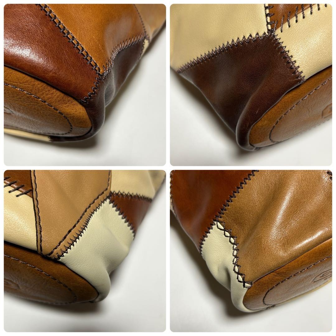 COACH Patchwork Limited Edition Shoulder Bag Used… - image 6