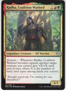 Radha, Coalition Warlord 211/281 Dominaria United