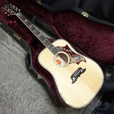 Akustikgitarre Gibson Custom Shop Doves Flight Antique Made in USA mit Koffer
