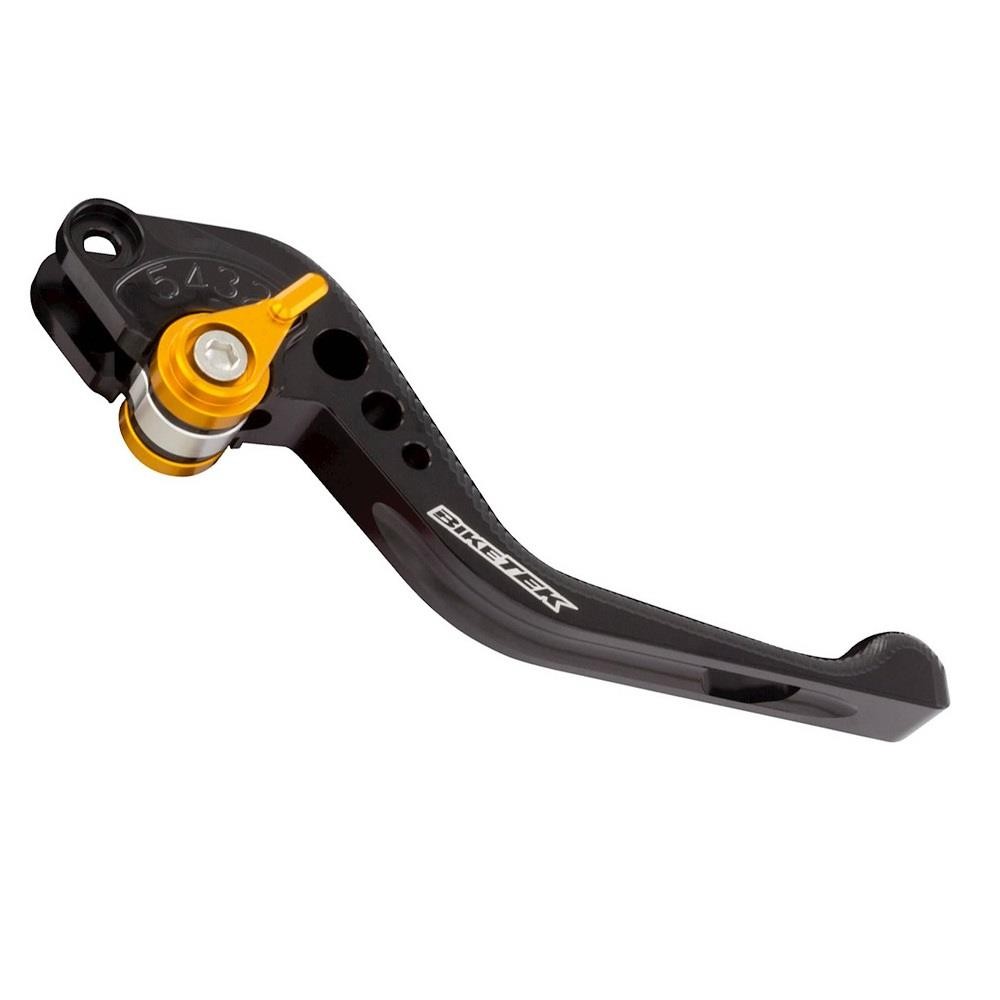 BikeTek Suzuki Katana Adjustable CNC Brake Lever Short Black Gold