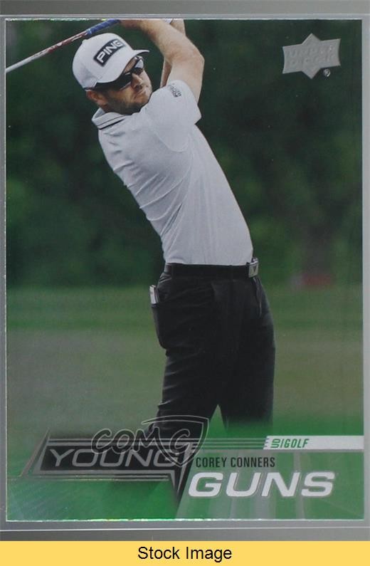 2024 Upper Deck Young Guns Silver Foil Corey Conners #147 Rookie RC READ 09br