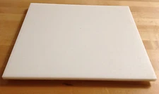 White Plastic (HDPE) Cutting Board 1/4" Thick - Commercial Grade FDA/NSF/USDA