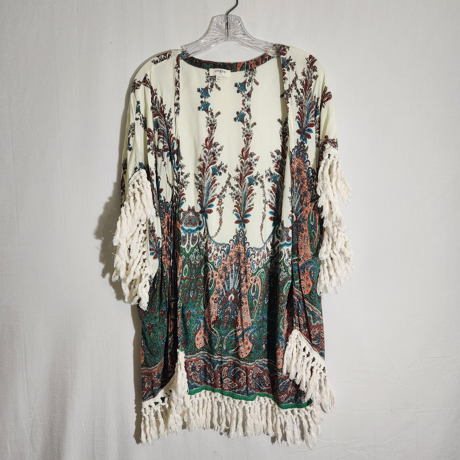 Umgee Open Front Wrap Cover Up Size S/M Small Med… - image 1