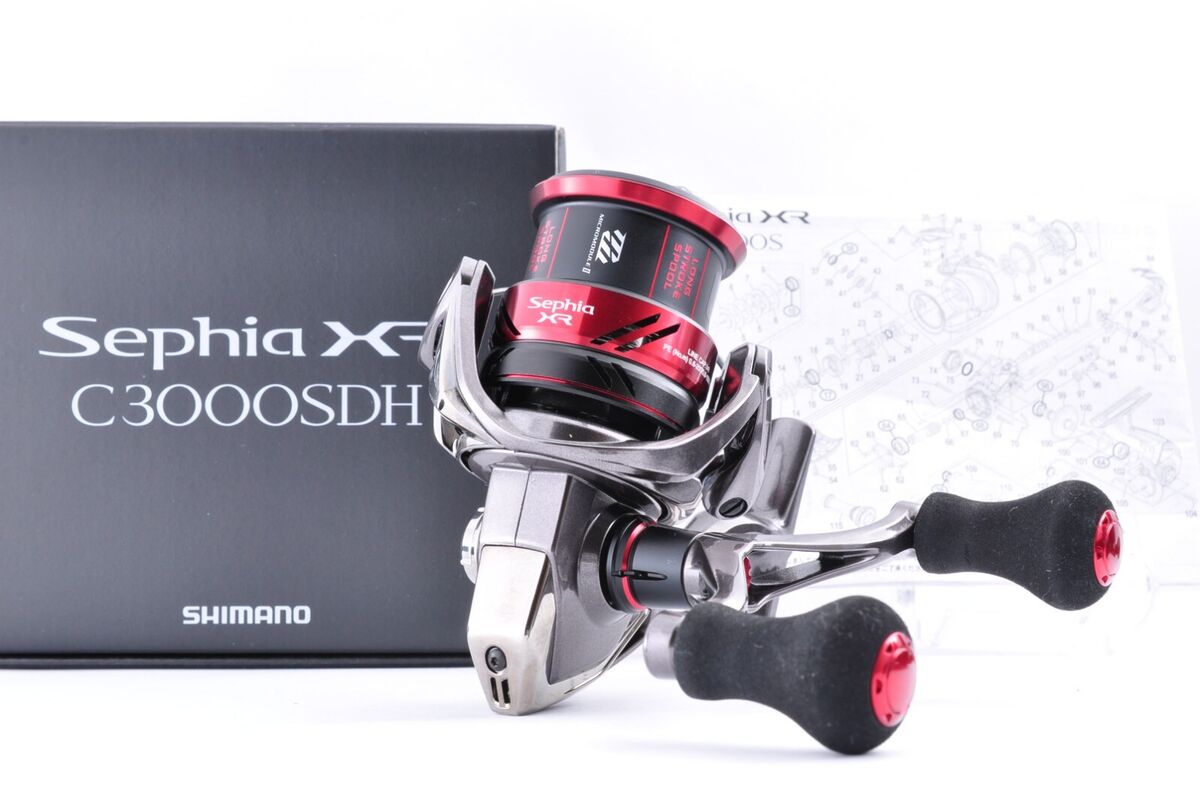 Shimano 21 Sephia XR C3000SDH spinning reel double handle Shimano 21 Sephia XR C3000SDH spinning reel double handle