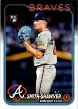 2024 Topps Update AJ Smith-Shawver Rookie RC Braves