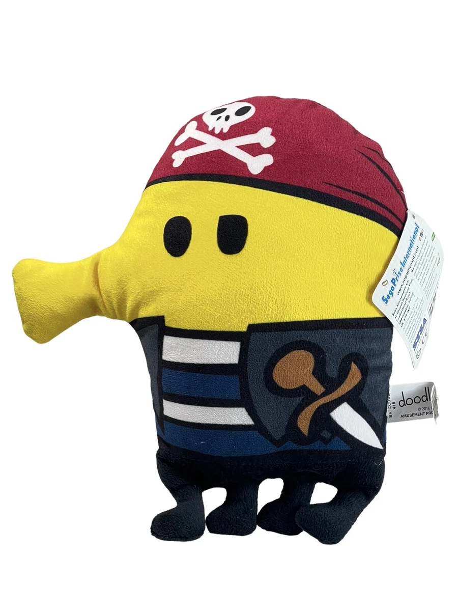 Doodle Jump Ninja Plush 9.5” Sega Prize Europe 2015 Lima Sky Flat Shape