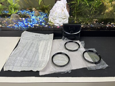 Royal Coated Close-Up Lens Filter set +1,+2,+3 55mm
