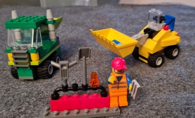 LEGO Road Construction Building Set (5930) mit Anleitung 