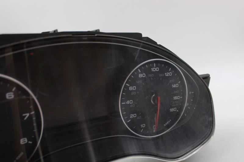 Grupo de velocímetro MPH con visión nocturna Opt 9R1 2012-2015 AUDI A6 OEM #9768 Foto 2 de 4
