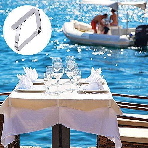 Outdoor Tablecloth Clips Large Table Cover Clamps for 2 Inch Thick