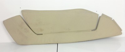 Tidewater 252 CC Starboard Side Bow Cushion Tan W/ Dents and Stains Boat Marine