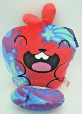 8'' Dogs vs Squirls Jumbos Super-Soft Bean-Filled Plushies Squirrel CHEEZER NWT