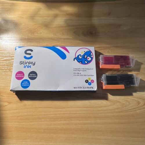 Stinky Ink 7-Ink Cartridges Extra High Capacity PGi-580 and CLi-581 XXL *bnib* - Afbeelding 3 van 7