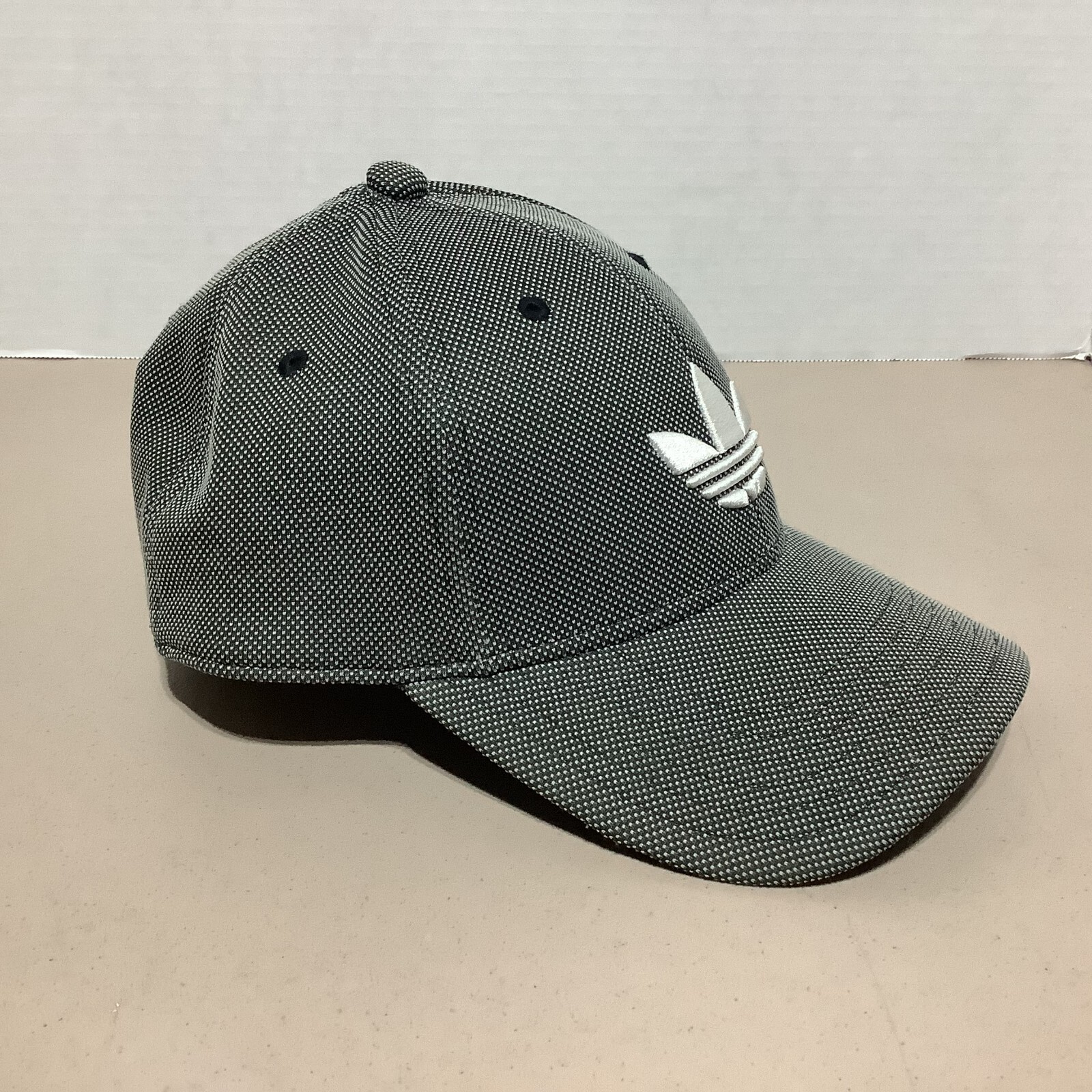 ADIDAS Houndstooth pattern Baseball Hat Cap Snapb… - image 7