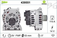 Valeo 439551 Generator FüR MERCEDES-BENZ
