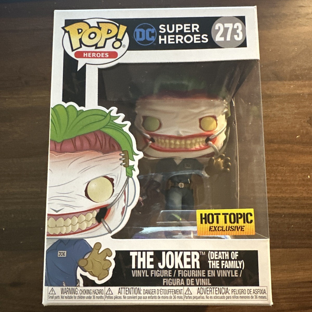 POP! ファンコ DCスーパーヒーロー ジョーカー (家族のデス) 限定 Funko Pop! DC Super Heroes- The Joker (Death of the Family