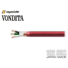 OYAIDE VONDITA Power Cable 102SSC 3-Core Audio Cable Sold by Meter (1m Units)