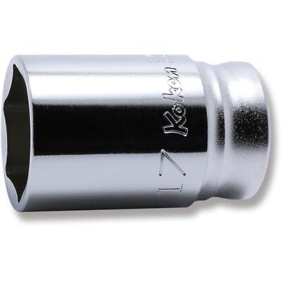 Koken 3300XZ-17 3/8 Sq. Dr. Socket 17mm 6 point Length 35mm Z-series