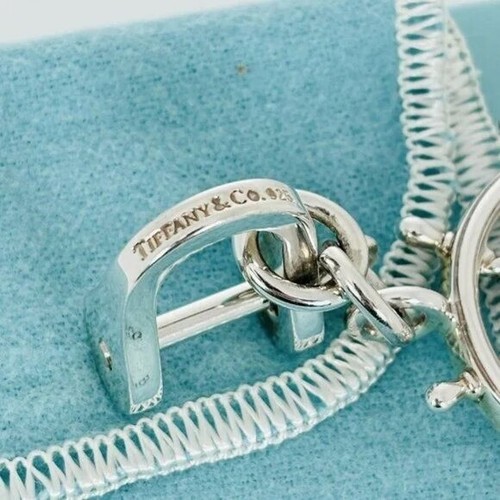 Tiffany & Co Compass Key Ring Keychain Nautical Ship Wheel Boat Sailing Captain - 第 5/6 張圖片