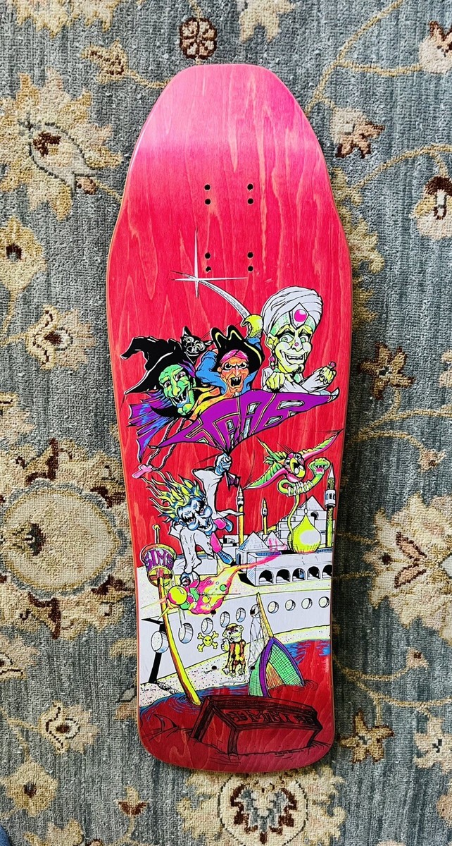 Vintage OG NOS Kevin Staab Sims skateboard deck 1989 Red Magic