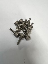Knurled Thumb Screw Stainless Steel 6-32 Thread 1/2 length - 10 Pieces - 7105