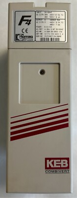 KEB  F4  Frequenzumrichter / 6,6 kVA / 12.F4.C1D-4A01/1.4 / Neu ohne OVP