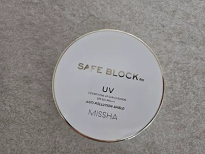 MISSHA Safe Block RX Cover Tone-Up Sun Cushion SPF50+ PA++++ – Flawless Glow - Image 4 of 4