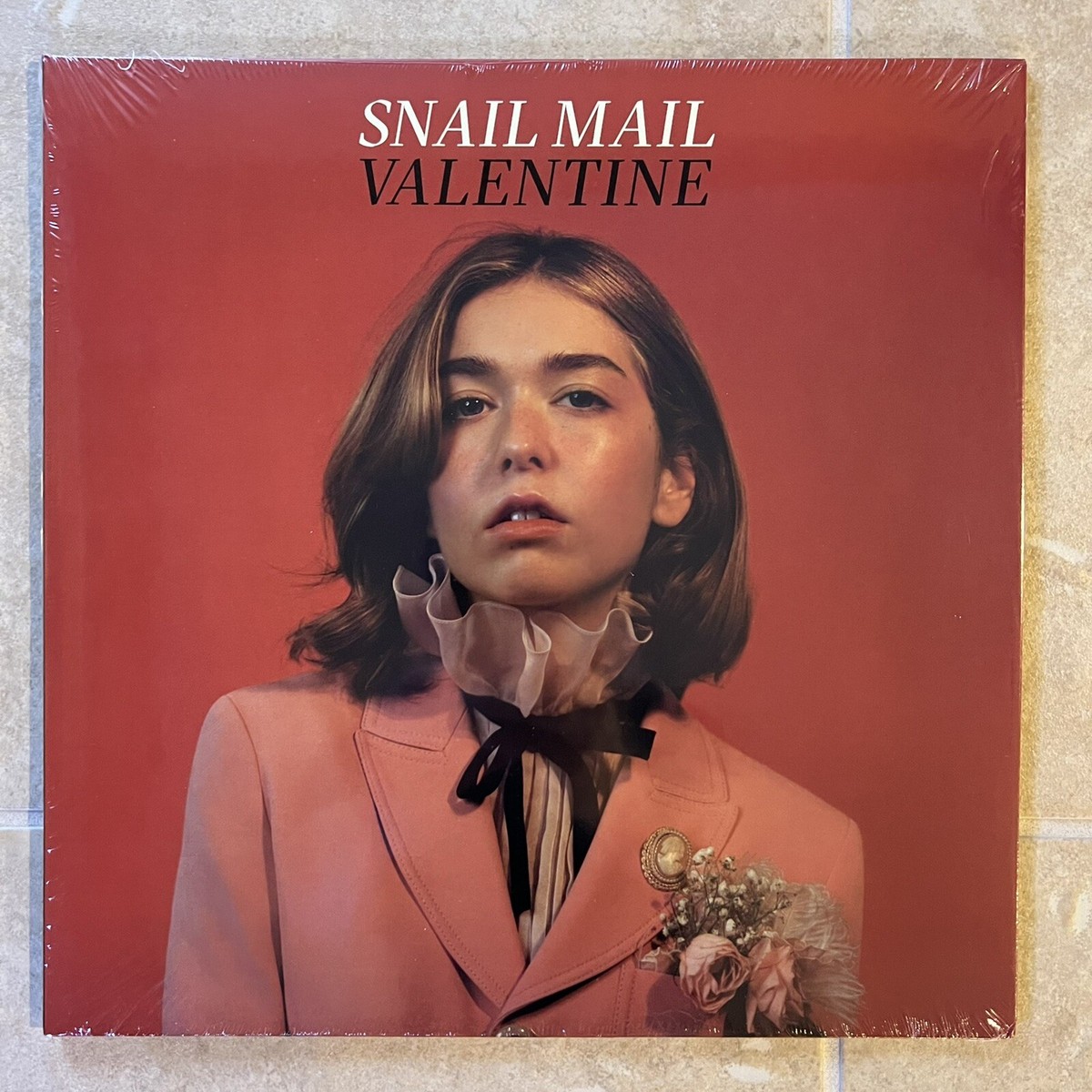 Snail Mail Valentine White Gold Explosion Vinyl LP New and