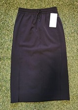 Athleta XXS Stride Midi Skirt Black NEW 