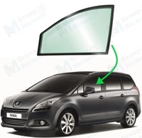 Peugeot 5008 2009 - 2017 Fensterscheibe Tieferlegung Vorne Seitlich Links