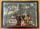 Vintage Kenner Star Wars Mini Action Figures Collector Case with 2 Gray Trays