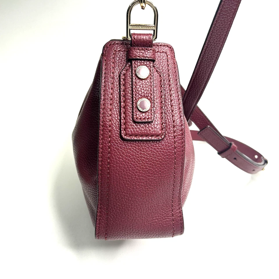 Mini bolsa balde tiracolo couro romã chique MARC JACOBS - Imagem 4 de 4