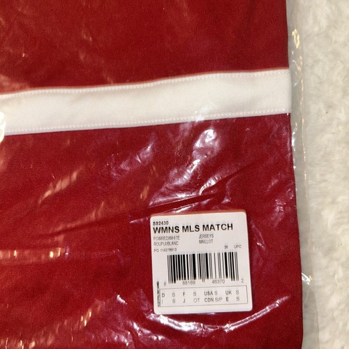 Adidas Damen MLS15 Match Fußball Trikot rot/weiß S: Small - Bild 2 von 7