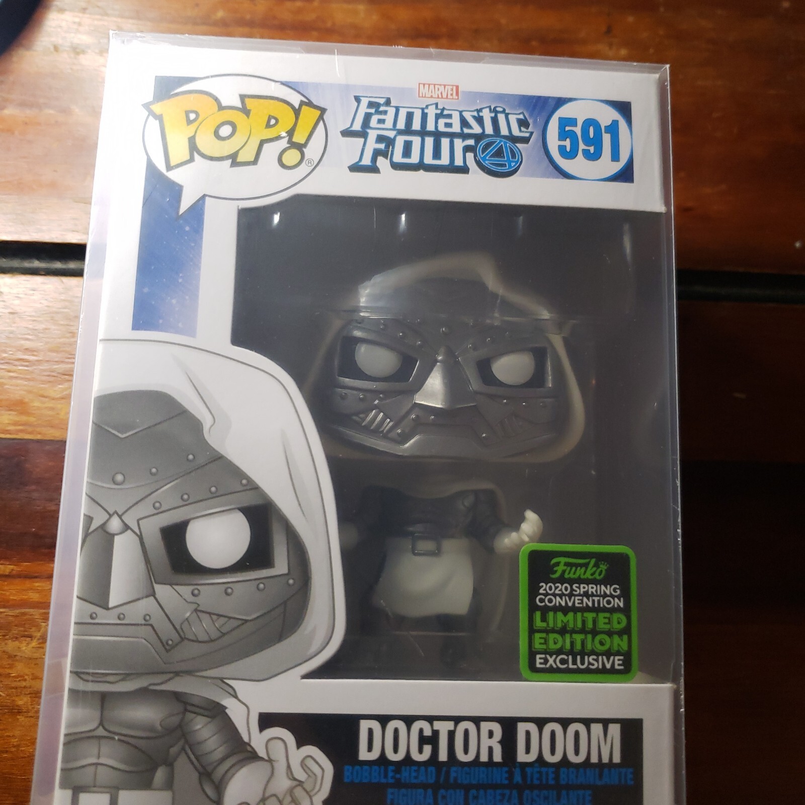 Funko Pop! Doctor Doom #591 2020 Spring Convention Exclusive