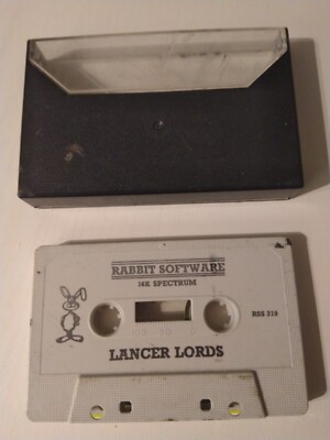 Sinclair ZX Spectrum Lancer Lords Computerspiel Rabbit Software