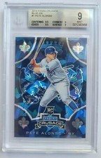 Pete Alonso 2019 Panini Crusade Blue Ice #10/99 BGS 9 Mint RC Mets Rookie
