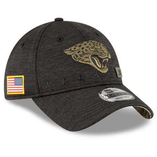 NWT Authentic NFL New Era Men's Salute To Service Black Tech Heather 9Twenty Hat - Picture 47 of 100