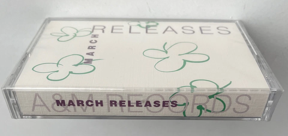 BRAND NEW / FACTORY SEALED A&M March Releases Cassette-Supertramp, the Feelies+ - Image 2 of 3